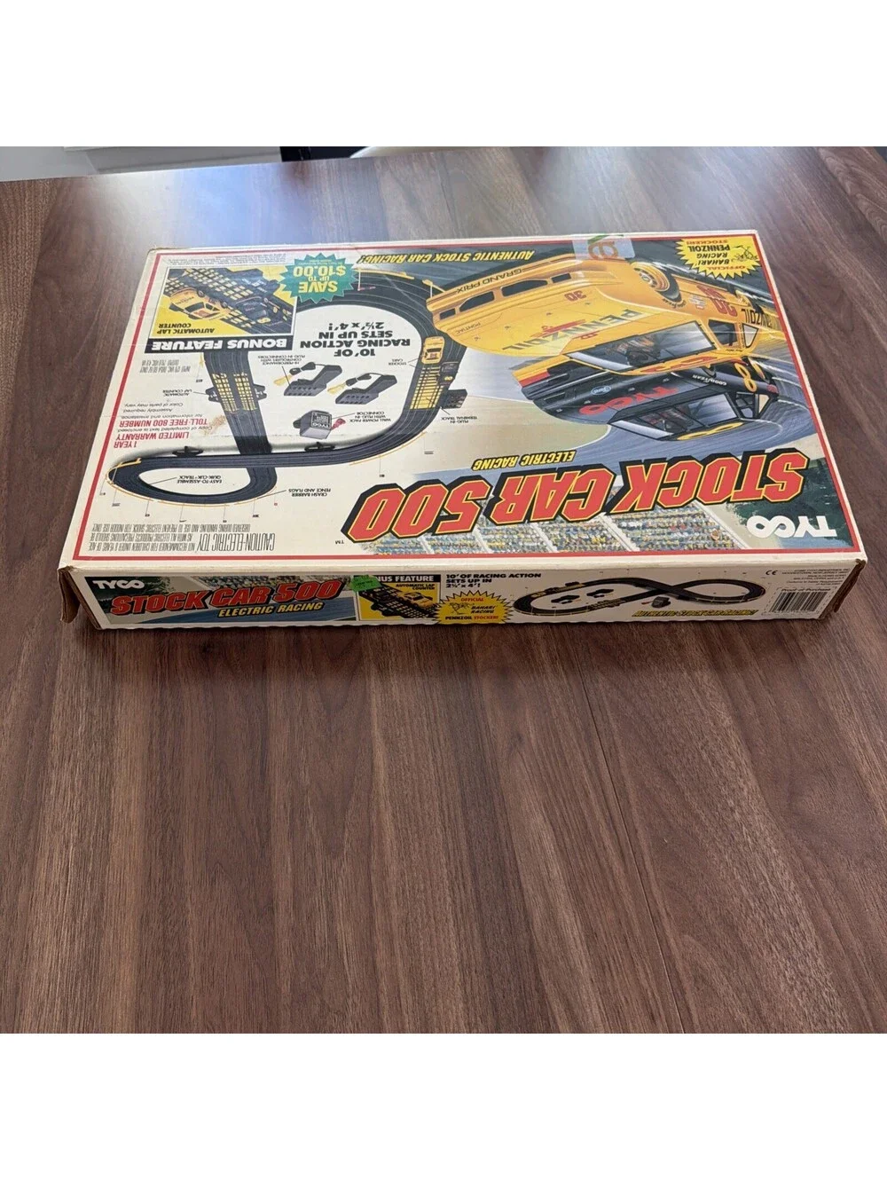 Tyco Stock Car 500 Electric Racing Vintage Slot Car Track See Full Description